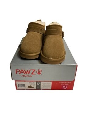 PAWZ BearPaw Genuine Suede Amy Ankle Boots